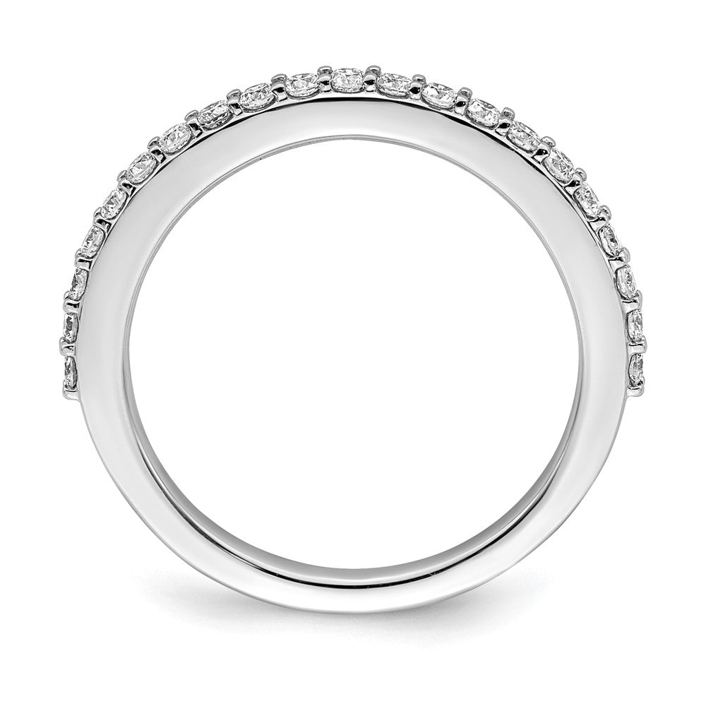 Buy Stylish 14K White Gold 3/8 Carat Diamond Eternity Band - Luxury Value