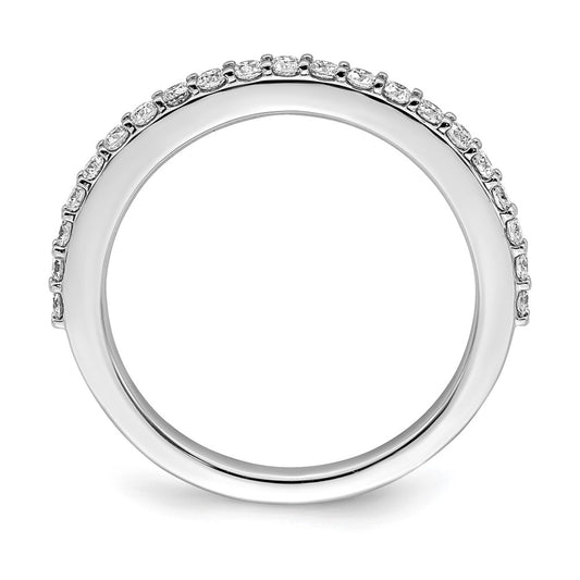Buy Stylish 14K White Gold 3/8 Carat Diamond Eternity Band - Luxury Value