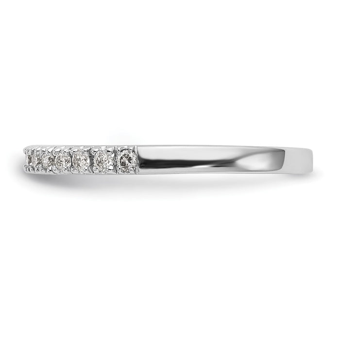 Buy Stylish 14K White Gold Full Circle Diamond Band, 1/5 Carat - Value Deal!-3
