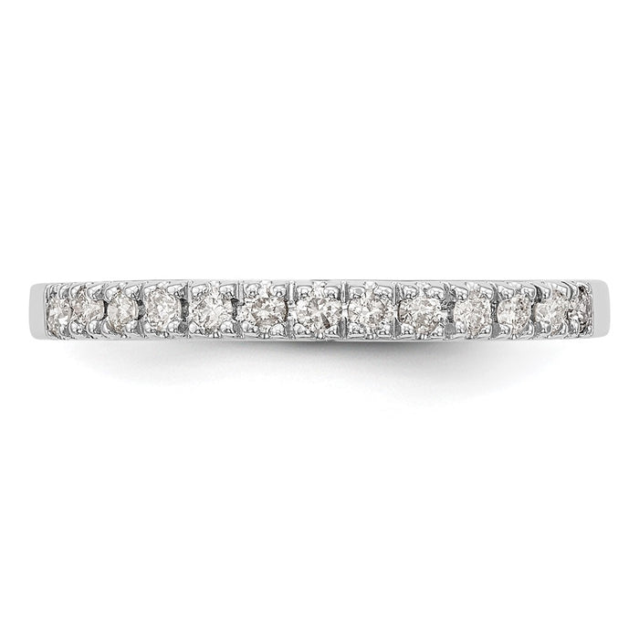 Buy Stylish 14K White Gold Full Circle Diamond Band, 1/5 Carat - Value Deal!-4