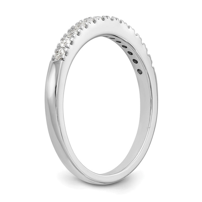 Buy Stylish 14K White Gold Full Circle Diamond Band, 1/5 Carat - Value Deal!-6