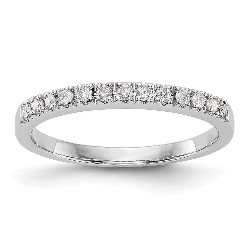 Buy Stylish 14K White Gold Full Circle Diamond Band, 1/5 Carat - Value Deal!