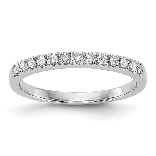 Buy Stylish 14K White Gold Full Circle Diamond Band, 1/5 Carat - Value Deal!