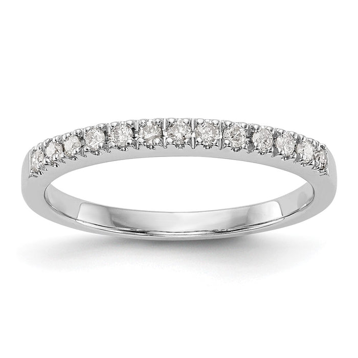 Buy Stylish 14K White Gold Full Circle Diamond Band, 1/5 Carat - Value Deal!-1
