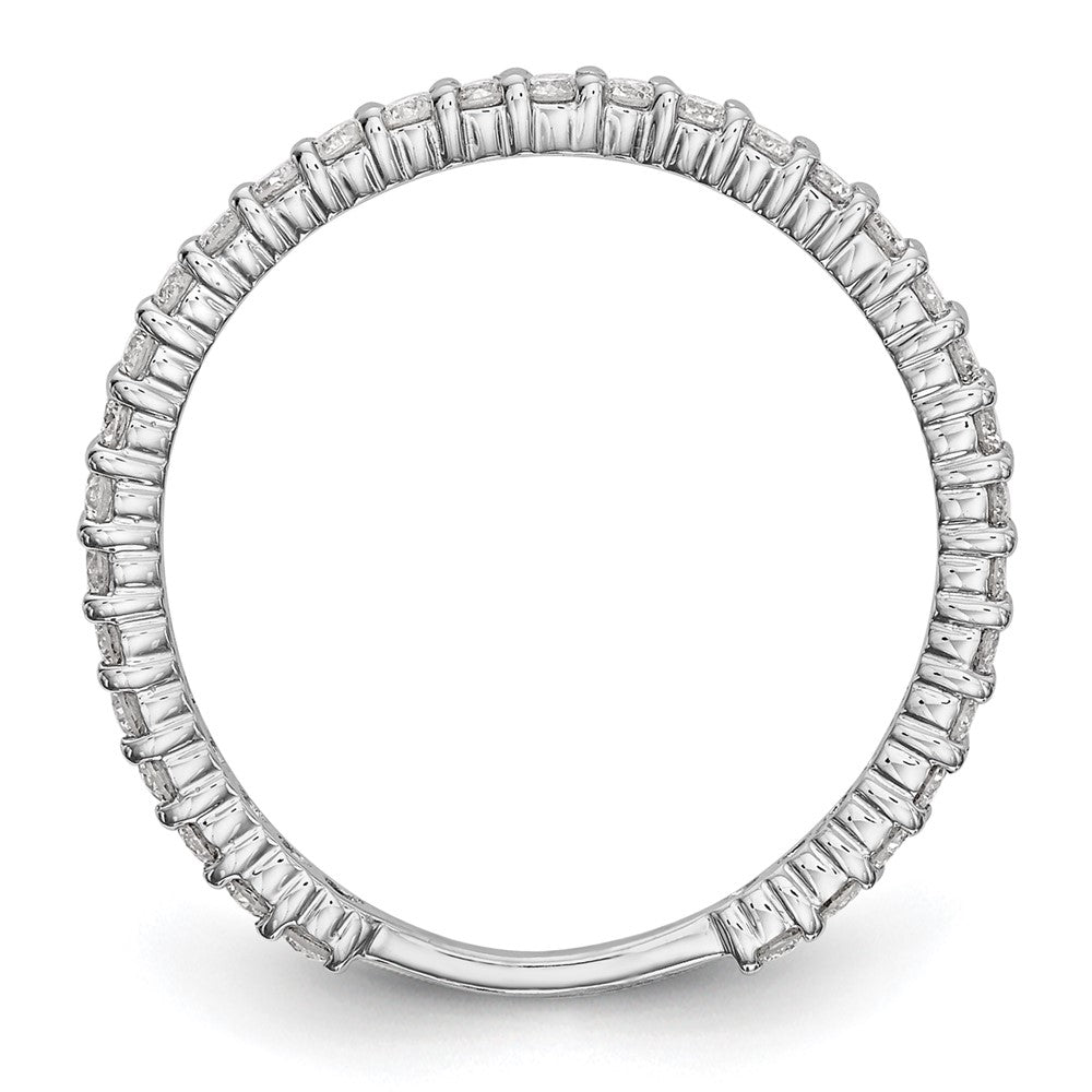 Buy Stylish 14K White Gold 3/8 Carat Full Circle Diamond Band - Luxury Value!