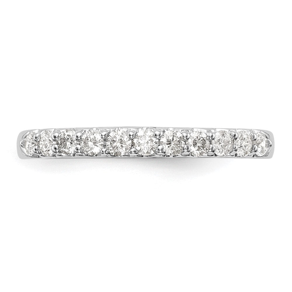 Buy Stylish 14K White Gold 11-Stone Diamond Band, 1/3 Carat Total Weight