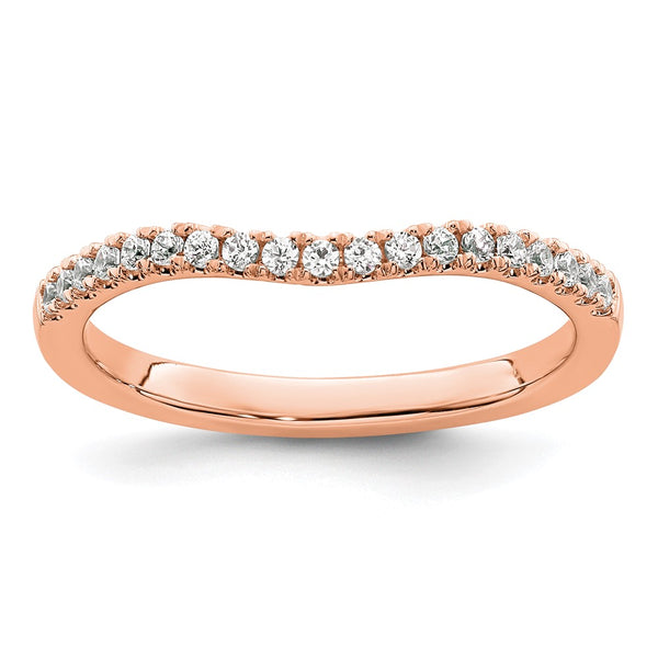 14K Rose Gold Diamond Eternity Ring