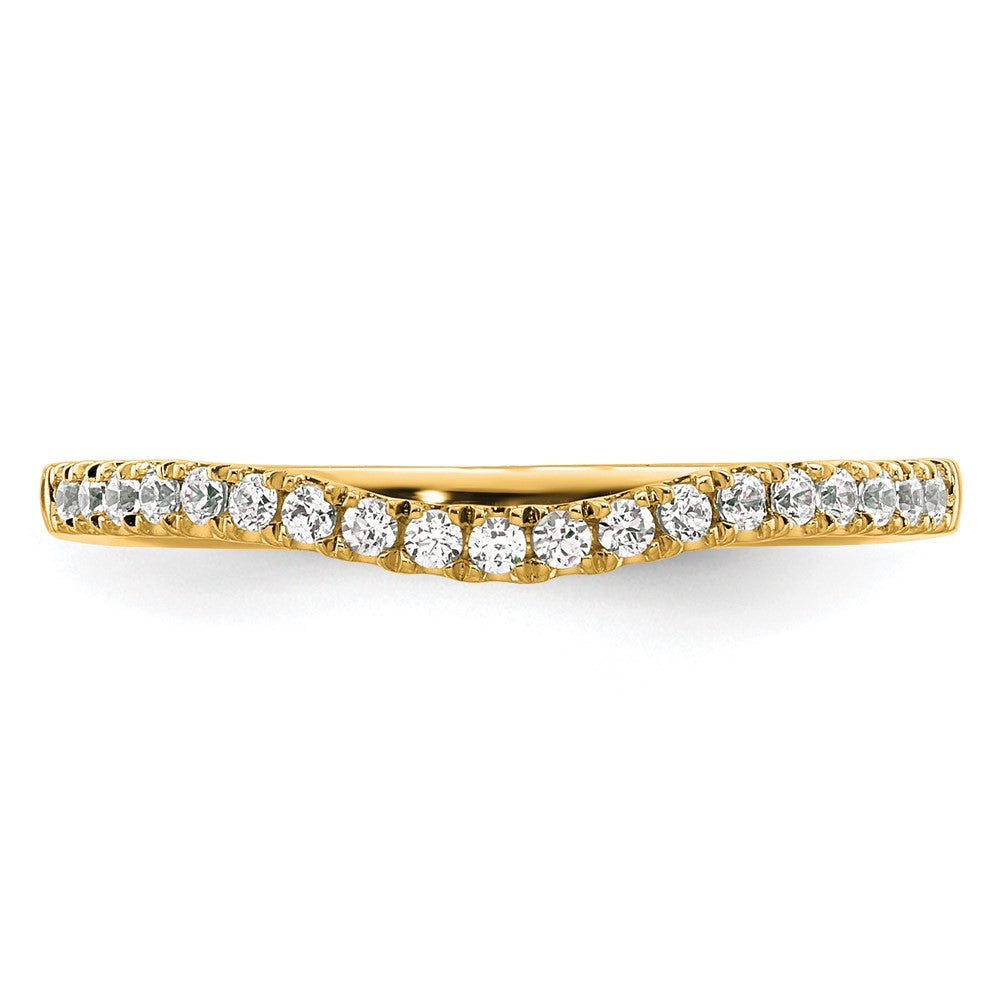 Exclusive 14K Yellow Gold Diamond Eternity Band - Stylish Luxury at Affordable Price