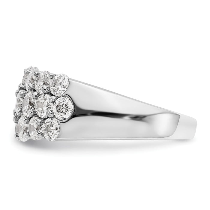 Exclusive 14K White Gold 2.5 Carat Diamond Engagement Ring - Stylish Value!-3