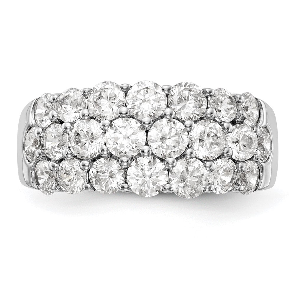 Exclusive 14K White Gold 2.5 Carat Diamond Engagement Ring - Stylish Value!