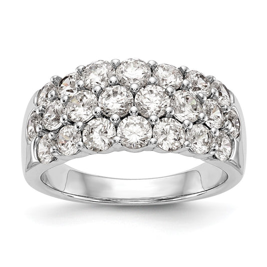 Exclusive 14K White Gold 2.5 Carat Diamond Engagement Ring - Stylish Value!