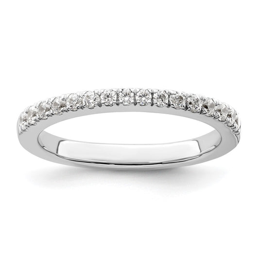Buy Stylish 14K White Gold Wedding Band Set with 1/3 Carat Diamonds - Luxury Value!