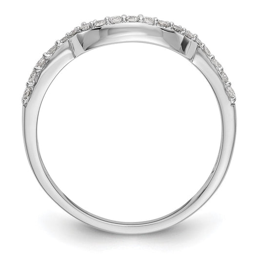 Exclusive 14K White Gold 1/4 Carat Diamond Wedding Band - Stylish & Affordable!