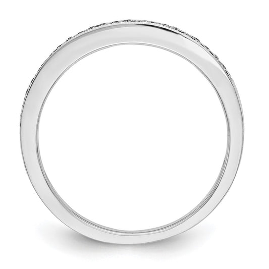 Buy Stylish 14K White Gold Micro Pave Diamond Band - 1/5 Carat Value!