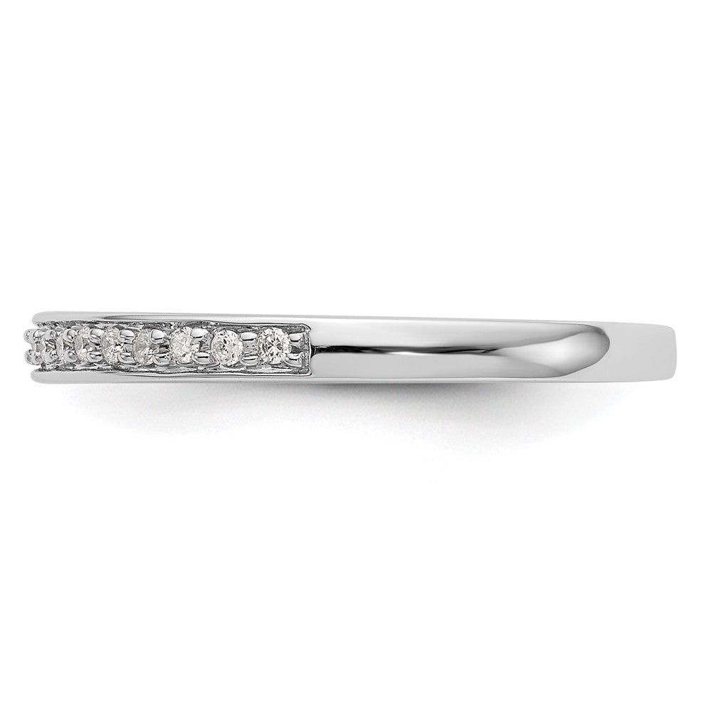 Buy Exclusive 14K White Gold 1/8 Carat Diamond Eternity Band - Stylish Value
