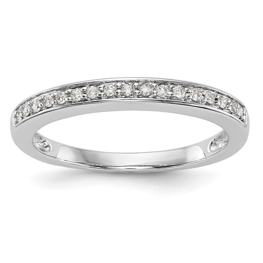 Buy Exclusive 14K White Gold 1/8 Carat Diamond Eternity Band - Stylish Value