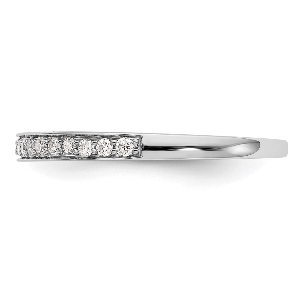 Buy Stylish 14K White Gold Diamond Eternity Band, 1/6 Carat Value Ring