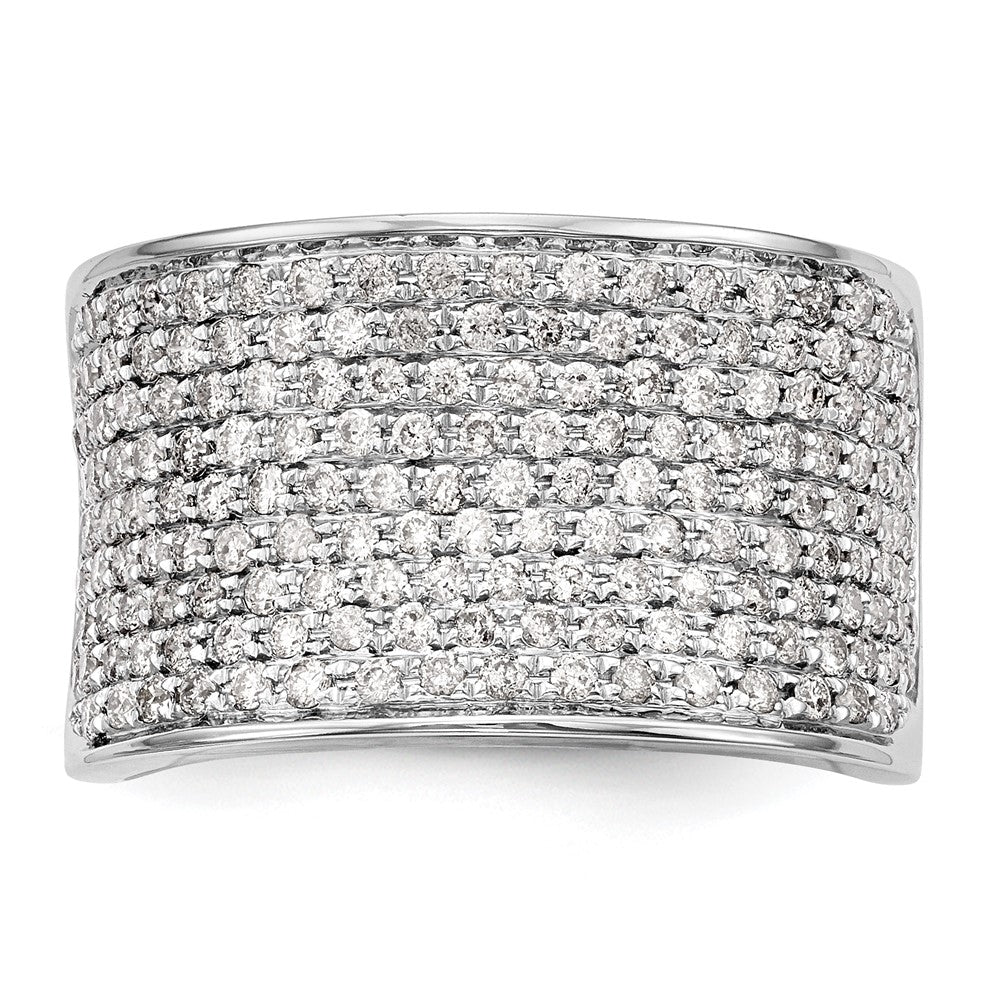 Buy Stylish 14K White Gold Full Diamond Eternity Band - 1 Carat, Affordable Luxury