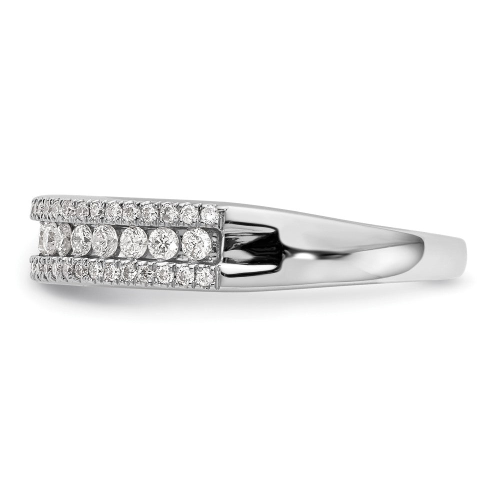Buy Exclusive 14K White Gold 1/2 Carat Diamond Eternity Band - Stylish Luxury