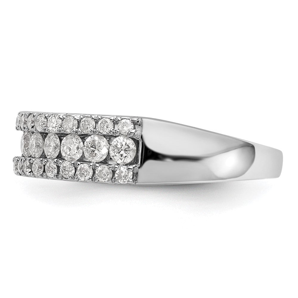 High-Quality 1 Carat Complete Diamond Band in 14K White Gold | Stylish Value