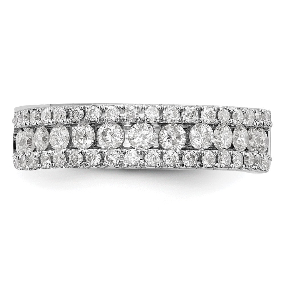 High-Quality 1 Carat Complete Diamond Band in 14K White Gold | Stylish Value