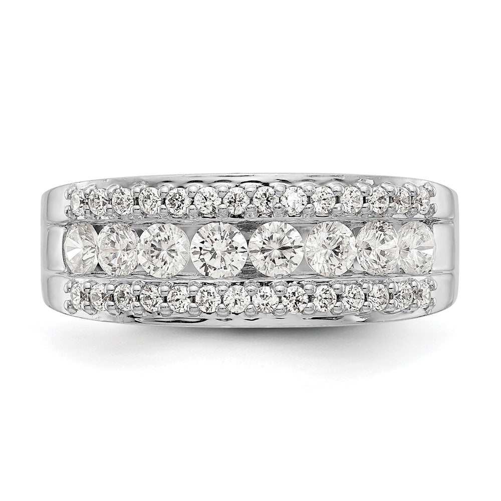 Buy Stylish 14K White Gold 7/8 Carat Diamond Eternity Band - Luxury Value