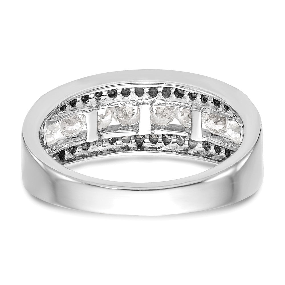Buy Stylish 14K White Gold 7/8 Carat Diamond Eternity Band - Luxury Value