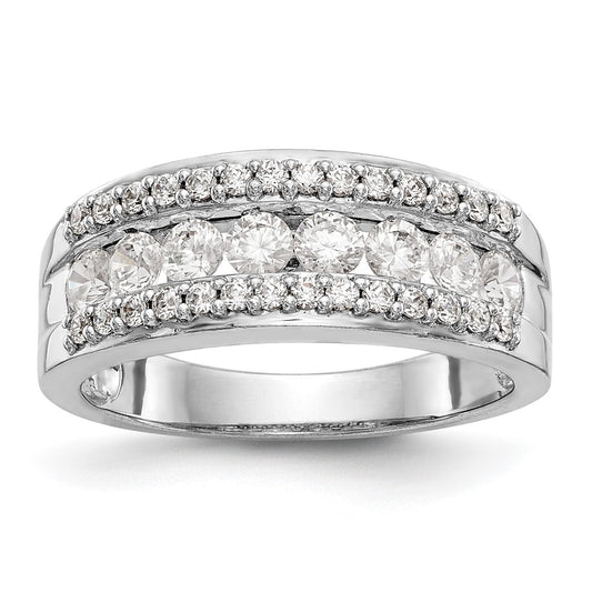 Buy Stylish 14K White Gold 7/8 Carat Diamond Eternity Band - Luxury Value