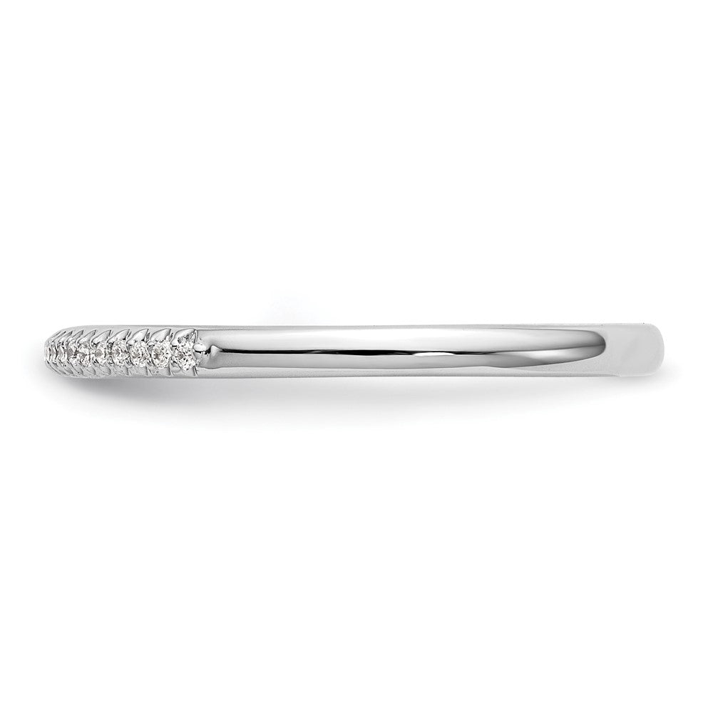 Buy Exclusive 14K White Gold Diamond Wedding Band, 1/20 Carat, Stylish Value