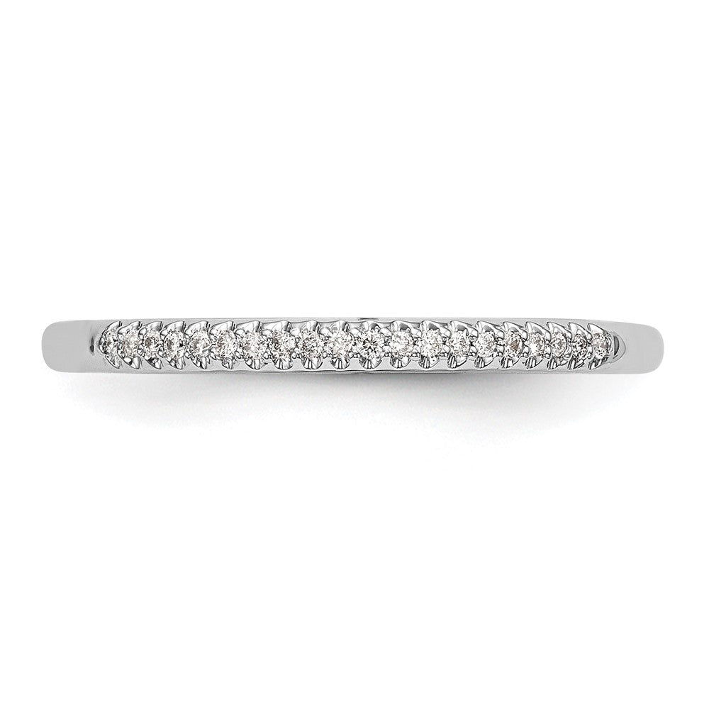 Buy Exclusive 14K White Gold Diamond Wedding Band, 1/20 Carat, Stylish Value