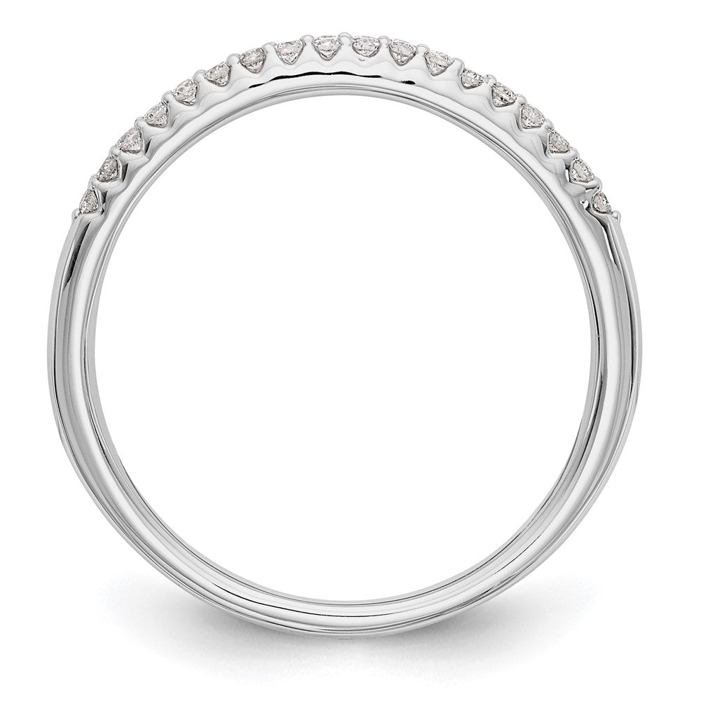 Buy Exclusive 14K White Gold Wedding Band Set with 1/8 Carat Diamonds - Stylish Value