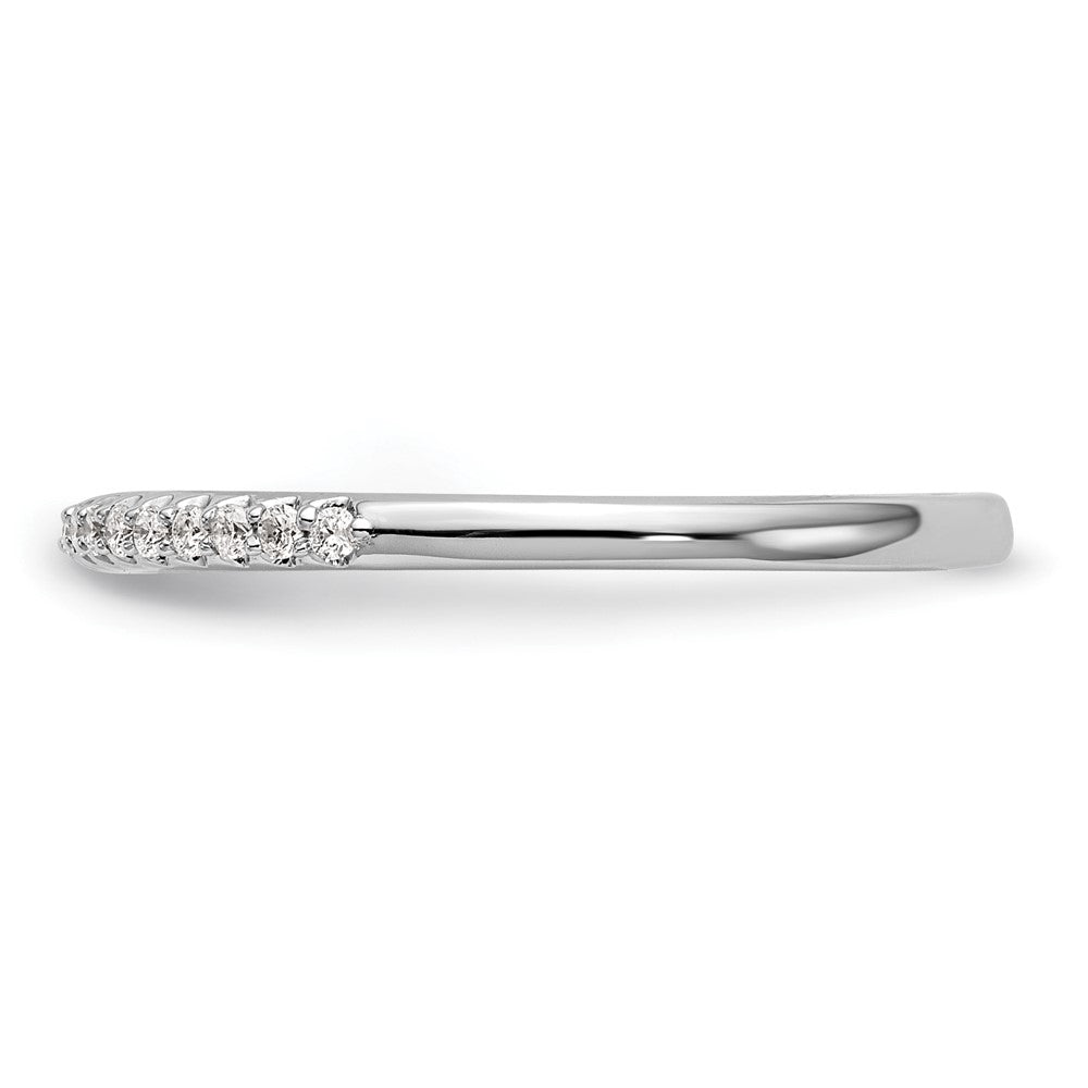 Buy Exclusive 14K White Gold Wedding Band Set with 1/8 Carat Diamonds - Stylish Value