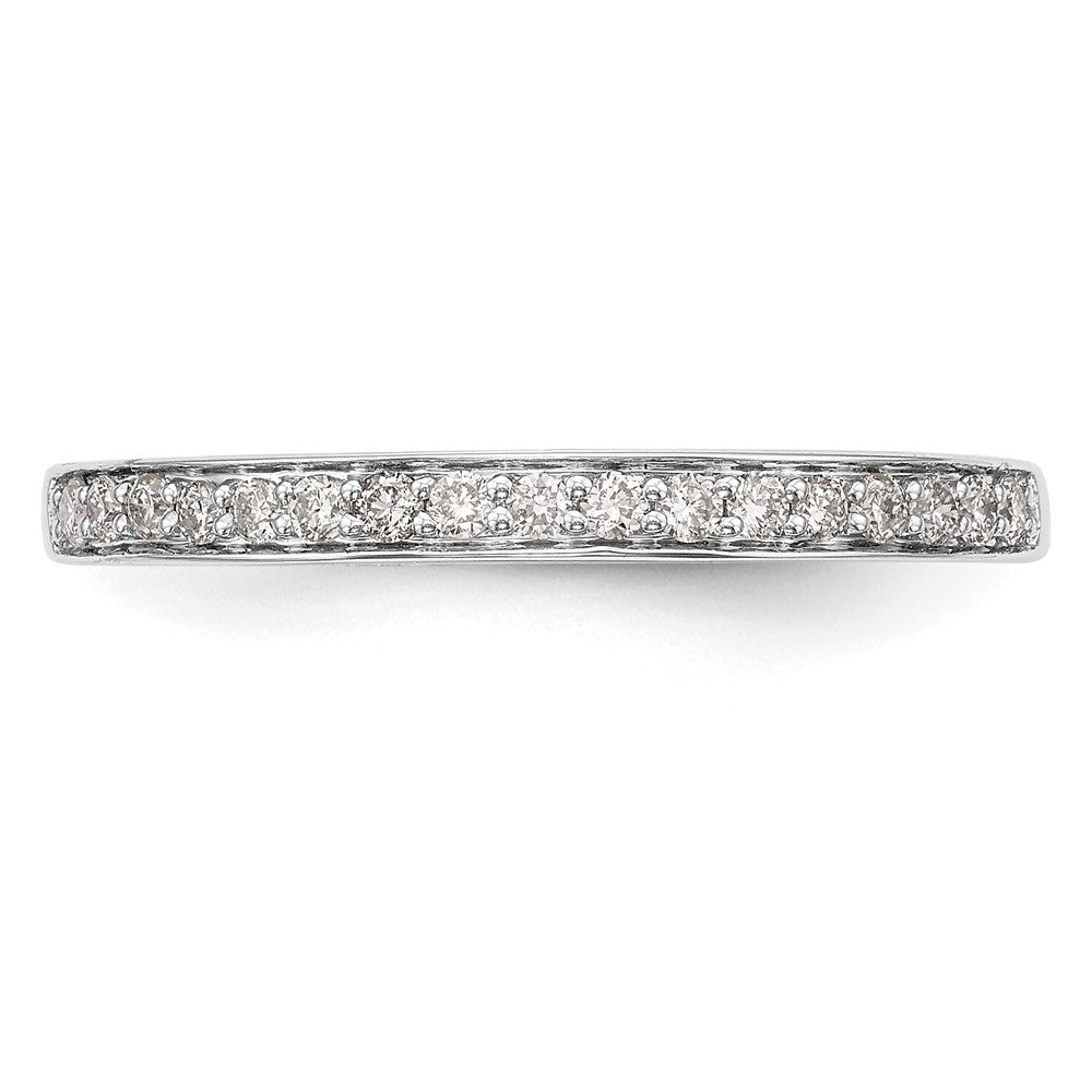 Buy Exclusive 14K White Gold Wedding Band Set with 1/8 Carat Diamonds - Stylish Value