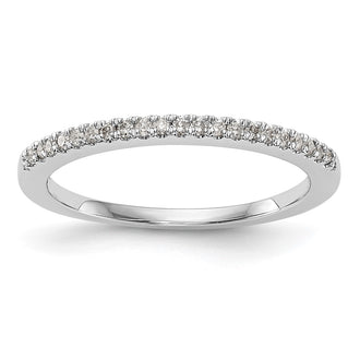 Order Stylish 14K White Gold Wedding Band Set with 1/6 Carat Diamonds