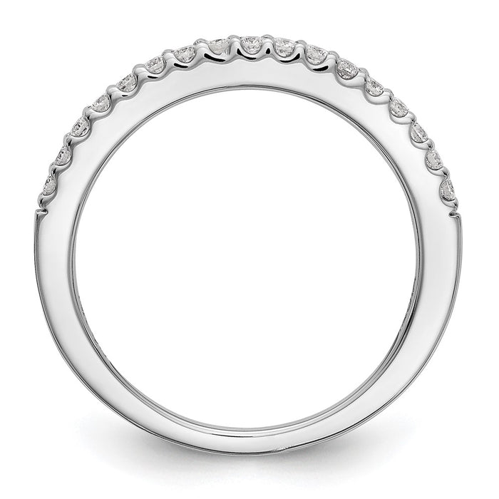 Buy Exclusive 14K White Gold Wedding Band Set with 1/3 Carat Diamonds - Stylish Value-2