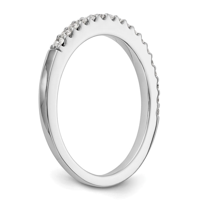 Buy Exclusive 14K White Gold Wedding Band Set with 1/3 Carat Diamonds - Stylish Value-6