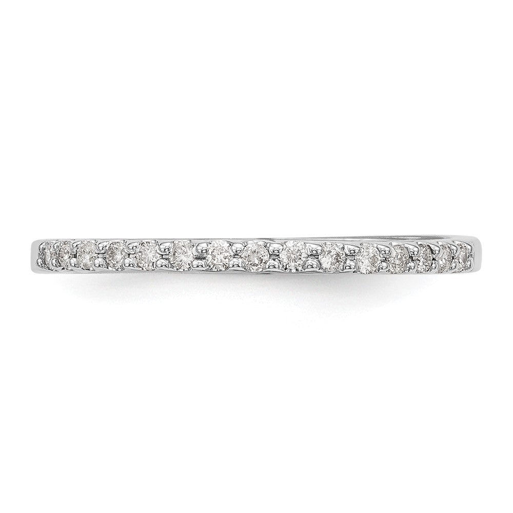 Buy Exclusive 14K White Gold Wedding Band Set with 1/8 Carat Diamonds - Stylish Value