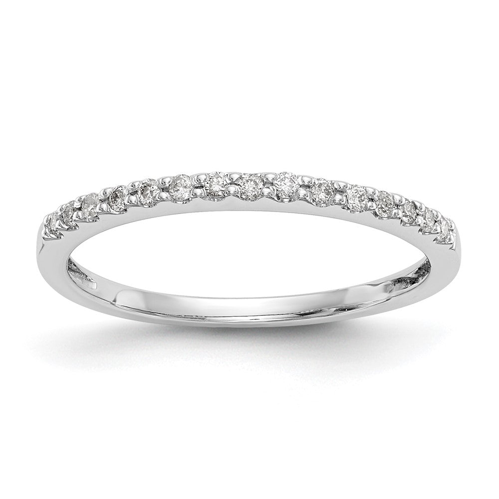 Buy Exclusive 14K White Gold Wedding Band Set with 1/8 Carat Diamonds - Stylish Value