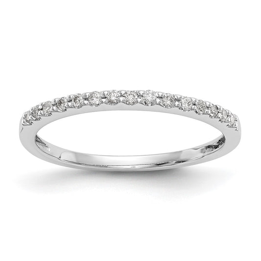 Buy Exclusive 14K White Gold Wedding Band Set with 1/8 Carat Diamonds - Stylish Value