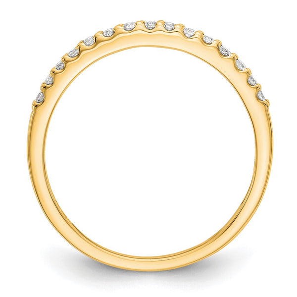 14K Yellow Gold Diamond Eternity Ring