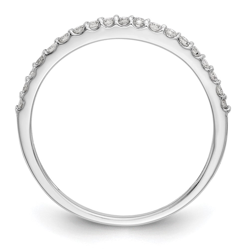 Buy Stylish 14K White Gold Wedding Band Set with 1/5 Carat Diamonds - Value!