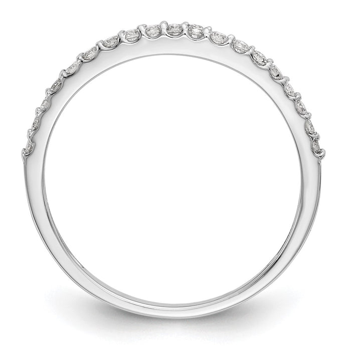 Buy Stylish 14K White Gold Wedding Band Set with 1/5 Carat Diamonds - Value!-2