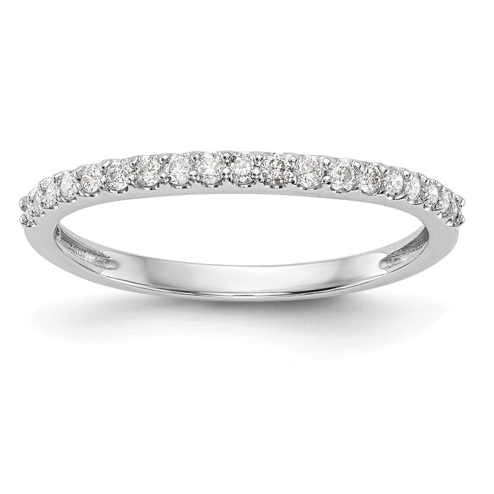 Buy Stylish 14K White Gold Wedding Band Set with 1/5 Carat Diamonds - Value!