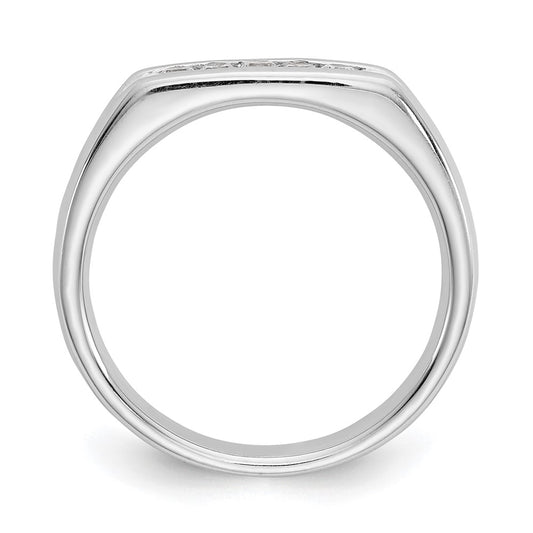 Buy Stylish 14K White Gold Diamond Band - 5-Stone, 1/6 Carat Clearance