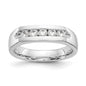 High-Quality 14K White Gold 5-Stone Diamond Band - 3/8 Carat, Stylish Value!-1