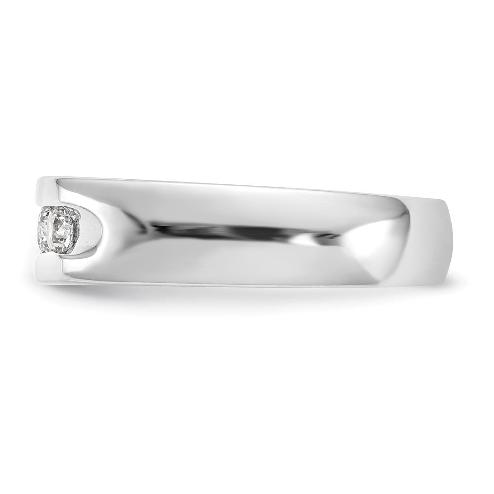 Buy Stylish 14K White Gold 5-Stone Diamond Band - 1/2 Carat at Discounted Price