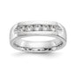 Buy Stylish 14K White Gold 5-Stone Diamond Band - 1/2 Carat at Discounted Price-1