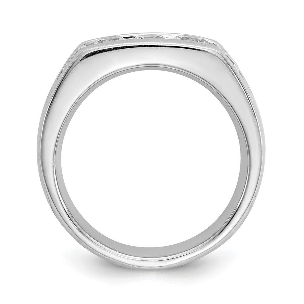 Buy Stylish 14K White Gold 5-Stone Diamond Band - 1 Carat Total Weight