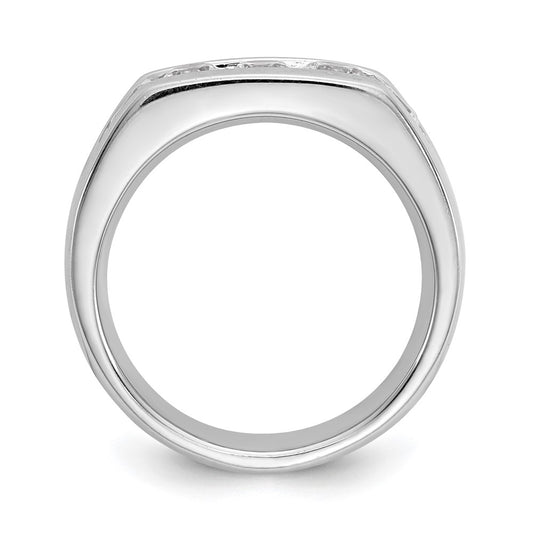 Buy Stylish 14K White Gold 5-Stone Diamond Band - 1 Carat Total Weight