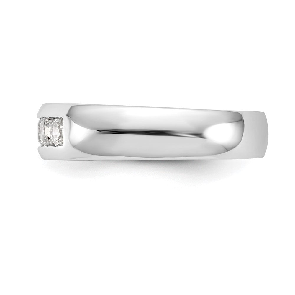 Buy Exclusive 14K White Gold 5-Stone Diamond Band - 1/2 Carat Total Weight